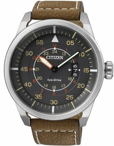 [シチズン]CITIZEN 腕時計 ECO-DRIVE AVIATOR POWER RESERVE エコドライブ アビエイター AW13　(shin