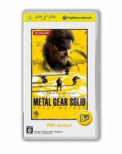 METAL GEAR SOLID PEACE WALKER PSP the Best　(shin