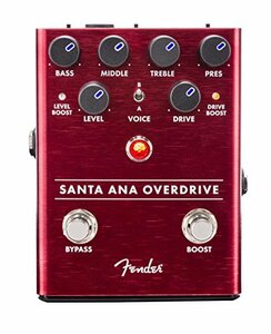 Fender エフェクター Santa Ana Overdrive Pedal(電池付属なし)　(shin