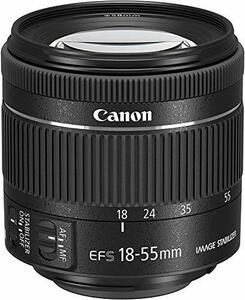 Canon 標準ズームレンズ EF-S18-55mm F4.0-5.6IS STM APS-C対応　(shin