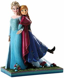 ジムショア作 Enesco アナと雪の女王 フィギュア アナとエルサ。　(shin