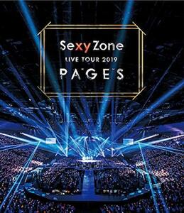 Sexy Zone LIVE TOUR 2019 PAGES(通常盤Blu-ray)（特典なし）　(shin