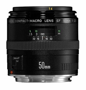 Canon 単焦点マクロレンズ EF50mm F2.5 コンパクトマクロ フルサイズ対応　(shin
