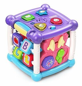 VTech Busy Learners Activity Cube - Purple - Online Exclusive [並行輸入品　(shin