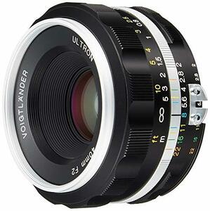 VoightLander ULTRON 40mm F2 Aspherical SL IIS シルバーリム 231665　(shin