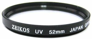 Zeikos ZE-UV52 52mm マルチコート UVフィルター　(shin