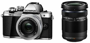 OLYMPUS ミラーレス一眼カメラ OM-D E-M10 MarkII EZダブルズームキット シルバー　(shin