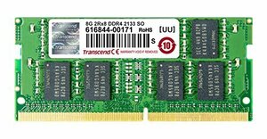 Transcend ノートPC用メモリ PC4-17000(DDR4-2133) 8GB 1.2V 260pin SO-DIMM TS1　(shin