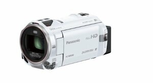 パナソニック デジタルハイビジョンビデオカメラ 内蔵メモリー64GB ホワイト HC-W850M-W　(shin