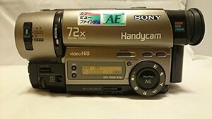 ソニー CCD-TR290PK 8mmビデオカメラ(8mmビデオ再生機) VideoHi8 / Video8 ナイトショット　(shin