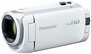 パナソニック HDビデオカメラ 64GB ワイプ撮り 高倍率90倍ズーム ホワイト HC-W590M-W　(shin