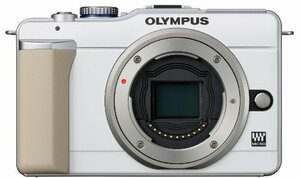 OLYMPUS ミラーレス一眼 PEN E-PL1ボディ ホワイト E-PL1 BODY WHT　(shin