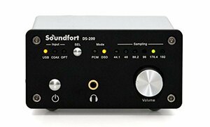 Soundfort DS-200: ハイパフォーマンスUSB DAC（32bit/192kHz, DSD5.6MHz対応／多彩なデジタル　(shin
