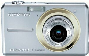 OLYMPUS デジタルカメラ CAMEDIA (キャメディア) FE-220D　(shin