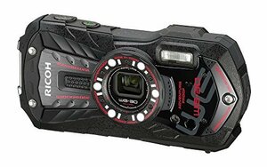 RICOH 防水デジタルカメラ RICOH WG-30 エボニーブラック 防水12m耐ショック1.5m耐寒-10度 RICOH WG-3　(shin