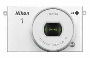 Nikon ミラーレス一眼 Nikon1 J4 標準パワーズームレンズキット ホワイト J4HPLKWH　(shin