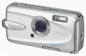 PENTAX 防水デジタルカメラ Optio (オプティオ) W30 シルバー OPTIOW30S　(shin