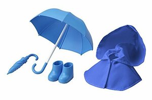 コトブキヤ キューポッシュえくすとら 雨の日セット 青 ノンスケール ABS&TPE&ナイロン製 塗装済みフィギュア用アクセサリー　(shin