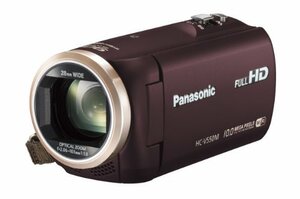 パナソニック デジタルハイビジョンビデオカメラ 内蔵メモリー32GB ブラウン HC-V550M-T　(shin
