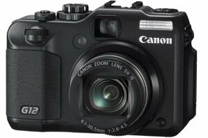 Canon デジタルカメラ PowerShot G12 PSG12 1000万画素 光学5倍ズーム 広角28mm 2.8型バリアングル液　(shin