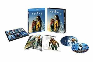 アクアマン 3D&2D (初回仕様/2枚組/ブックレット&キャラクターステッカー付) [Blu-ray]　(shin