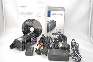 ソニー SONY デジタルHDビデオカメラレコーダー CX180 ブラック HDR-CX180/B　(shin