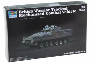 トランペッター 1/72 イギリス軍 ウォーリア 装甲戦闘車 プラモデル　(shin