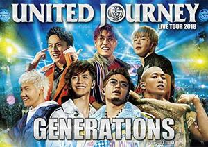 GENERATIONS LIVE TOUR 2018 UNITED JOURNEY(DVD2枚組)　(shin