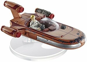 スター・ウォーズ 2018 ホットウィール ダイキャスト スターシップス 1パック ルーク・スカイウォーカー's ランドスピーダー / 　(shin