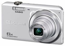 CASIO デジタルカメラ EXILIM 広角26mm 光学6倍ズーム EX-ZS29SR シルバー　(shin_画像2