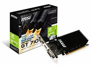 MSI GeForce GT710 GDDR3 1GB グラフィックスボード VD5932　(shin