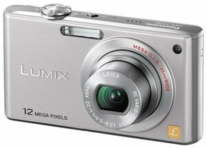 パナソニック デジタルカメラ LUMIX (ルミックス) FX40 プレシャスシルバー DMC-FX40-S　(shin