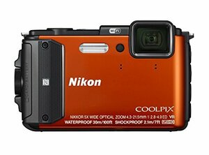 Nikon デジタルカメラ COOLPIX AW130 オレンジ　(shin