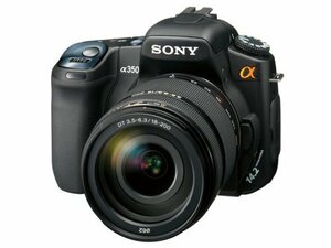 ソニー SONY デジタル一眼レフカメラHズームレンズキット α350 高倍率ズームキット DSLR-A350H　(shin