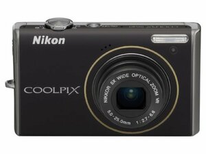 Nikon デジタルカメラ COOLPIX (クールピクス) S640 ディープブラック S640BK　(shin