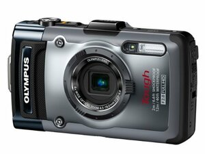 OLYMPUS デジタルカメラ TG-1 シルバー 12m防水 2m耐落下衝撃 -10℃耐低温 耐荷重100kg 1200万画素 F2.　(shin