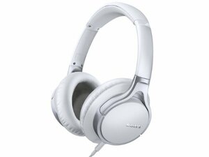 SONY 密閉型ヘッドホン ハイレゾ音源対応 リモコン・マイク付 ホワイト MDR-10R/W　(shin