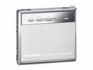 Panasonic　パナソニック　SJ-MJ55-S　シルバー　ポータブルMDプレーヤー　MDLP対応　（MD再生専用機/MDウォークマ　(shin