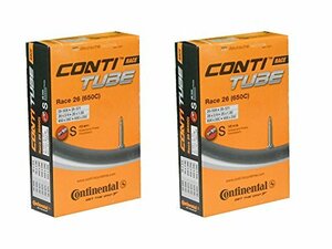 2本セット コンチネンタル Continental Race26(650C) 仏式チューブ 650x20-25C(20-559/25-5　(shin