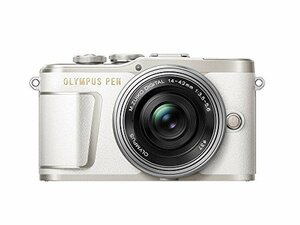 OLYMPUS ミラーレス一眼カメラ PEN E-PL9 レンズキット ホワイト　(shin