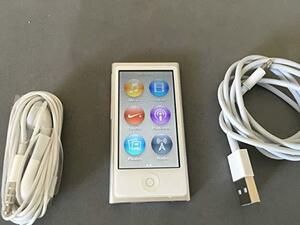 ミュージックプレーヤー iPod Nano 第7世代 16GB シルバー プレーンホワイトボックス入り　(shin
