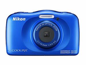 Nikon デジタルカメラ COOLPIX W150 防水 W150BL クールピクス ブルー　(shin