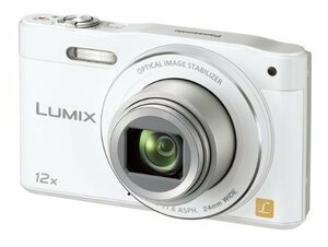 パナソニック デジタルカメラ ルミックス SZ8 光学12倍 ホワイト DMC-SZ8-W　(shin