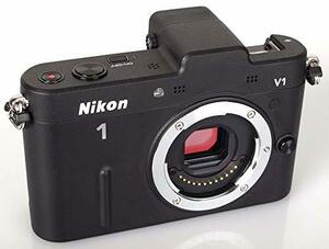 Nikon ミラーレス一眼カメラ Nikon 1 (ニコンワン) V1 (ブイワン) ボディ ブラック N1 V1 BK　(shin