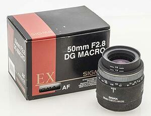 SIGMA 単焦点マクロレンズ MACRO 50mm F2.8 EX DG キヤノン用 フルサイズ対応　(shin