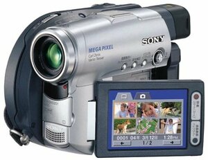 ソニー SONY DCR-DVD201 2.5型液晶モニター搭載 デジタルビデオ　(shin