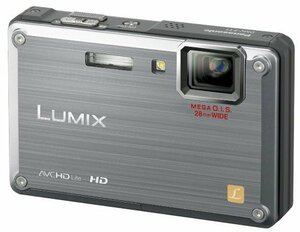 パナソニック 防水デジタルカメラ LUMIX (ルミックス) FT1 ソリッドシルバー DMC-FT1-S　(shin