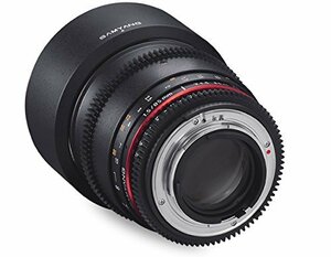 SAMYANG サムヤン 85mm T1.5 VDSLR AS IF UMC II Sony E用 Black　(shin