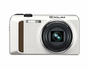 CASIO EXILIM デジタルカメラ ハイスピード 1610万画素 広角24mm 光学12.5倍ズーム ホワイト EX-ZR400W　(shin