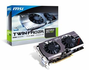 MSI GeForce GTX660 搭載ビデオカード オーバークロックモデル オリジナルファン採用 日本正規代理店品 VD4776 N　(shin